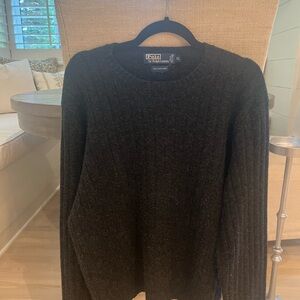 Ralph Lauren Men's Dark Gray Crewneck Sweater